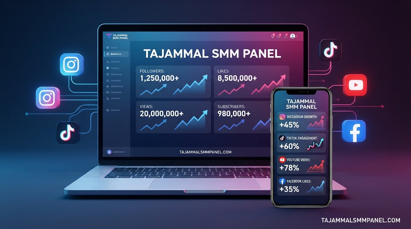 TAJAMMAL SMM PANEL: Top SMM Panel for Social Media Growth