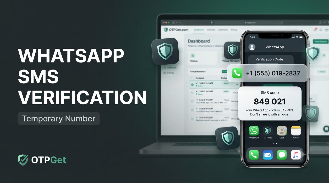 Title: WhatsApp SMS Verification Using Temporary Number Guide | OTPGet