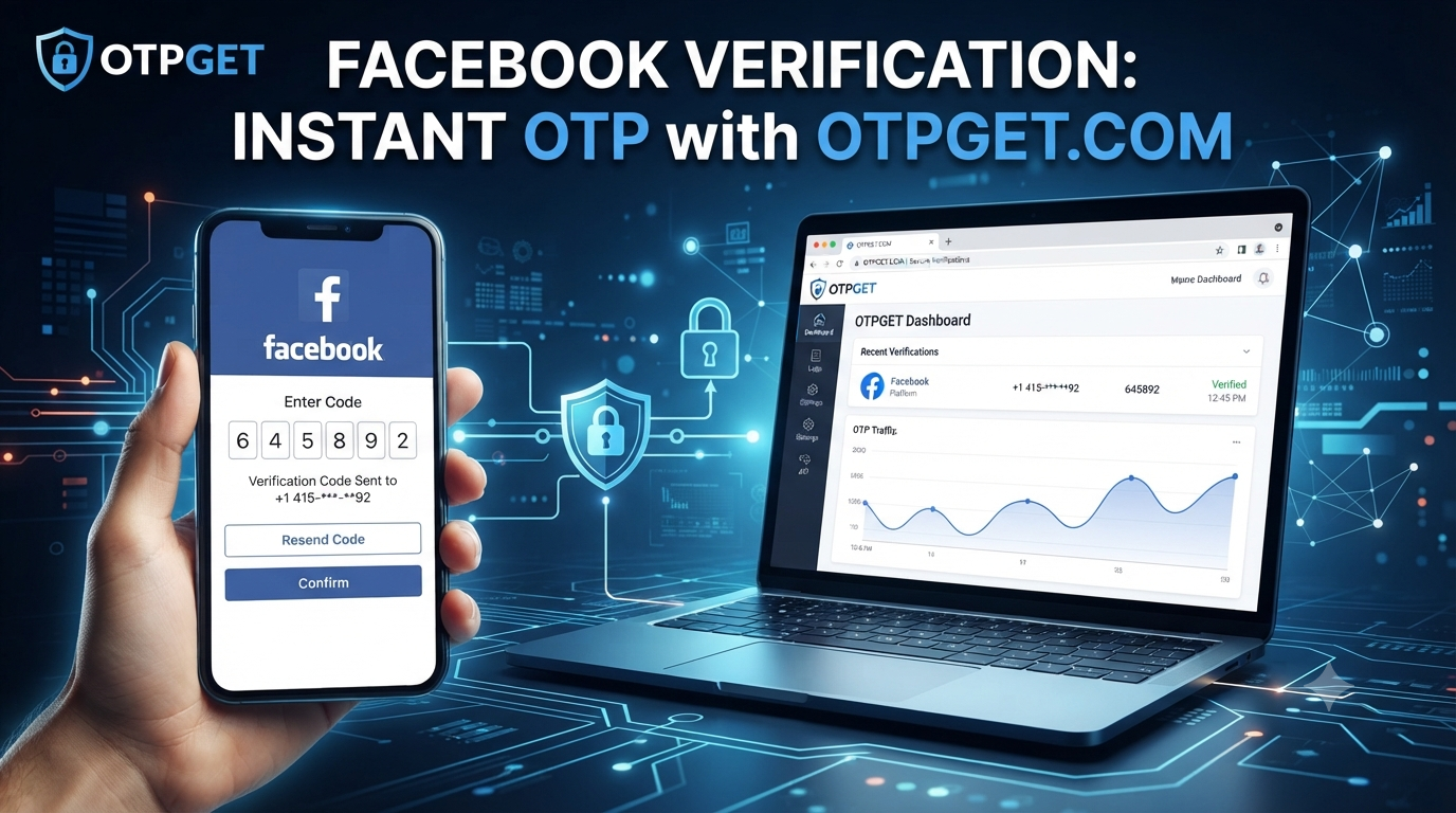 How to Get Facebook Verification OTP Online Easily | OTPGET