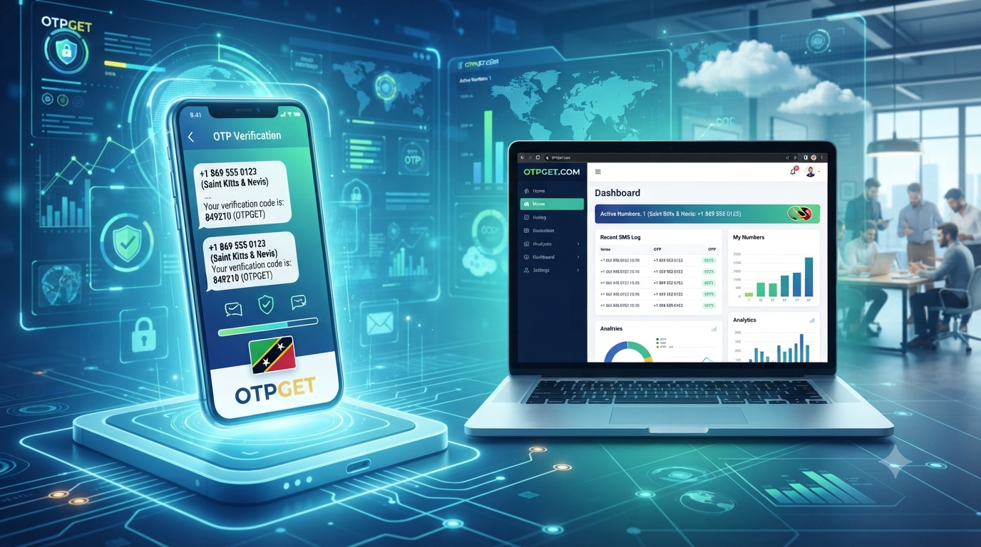 Buy Saint Kitts and Nevis Virtual Number for OTPGet