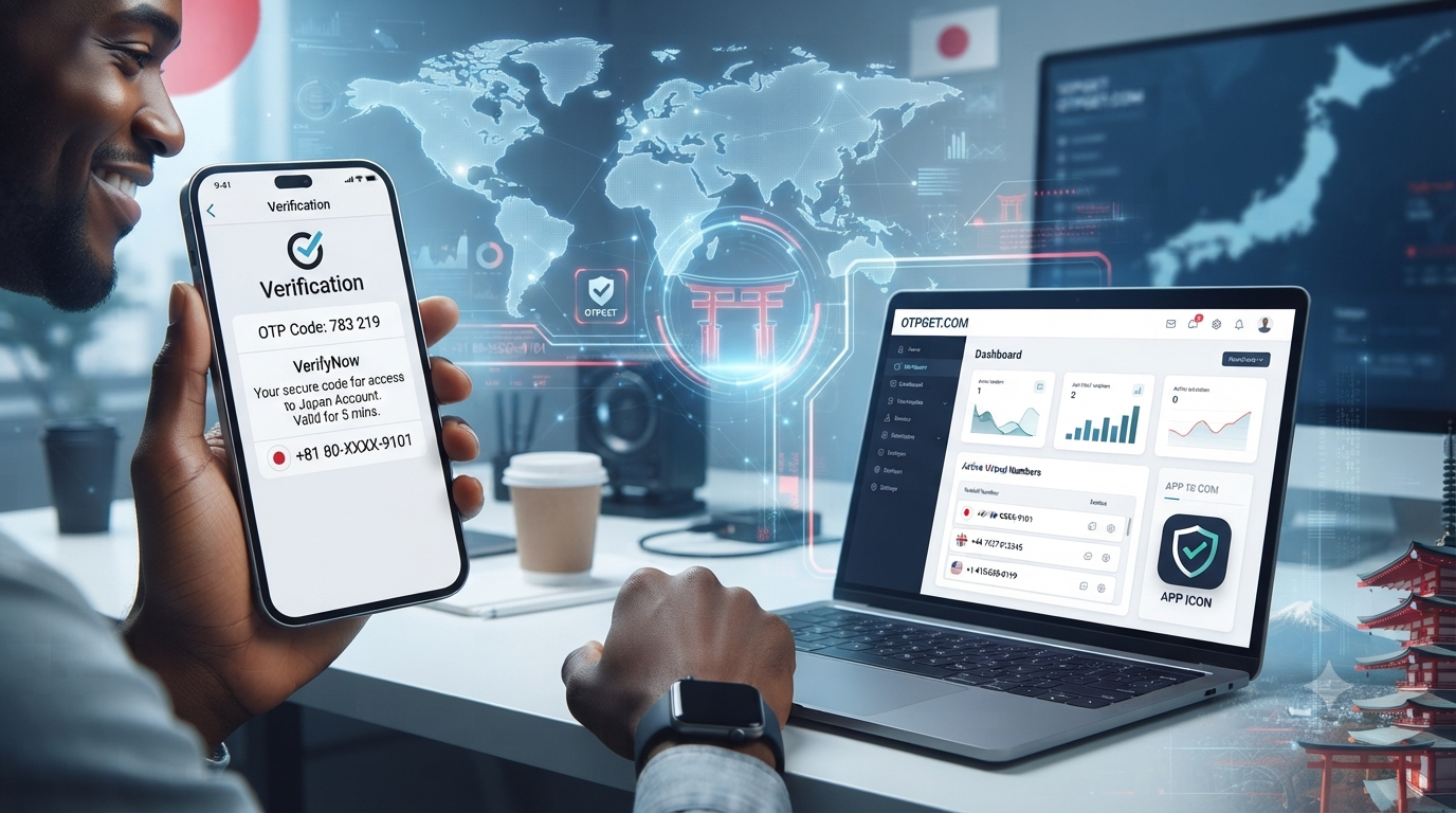 Buy Japan Virtual Number for OTP Verification | OTPGET Guide