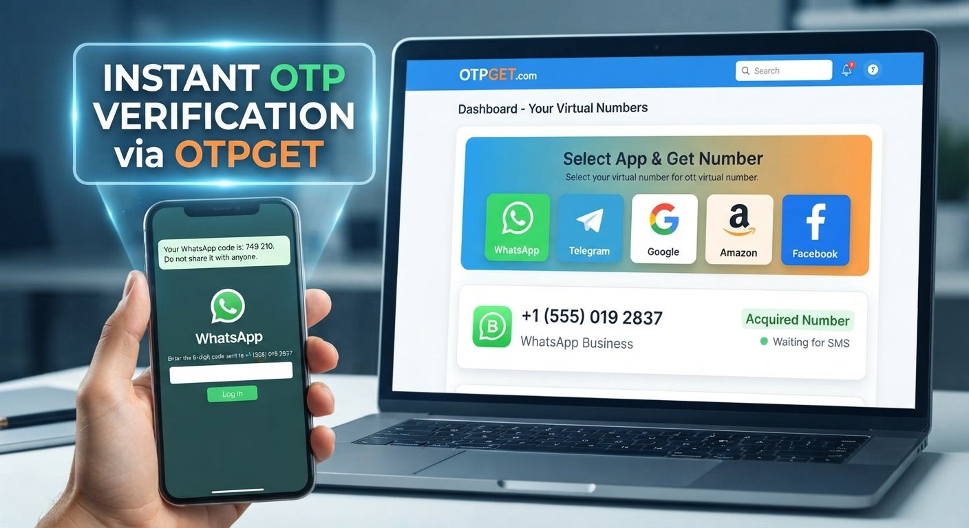 Buy a Virtual Number for OTP Verification Online | OTPGET.com