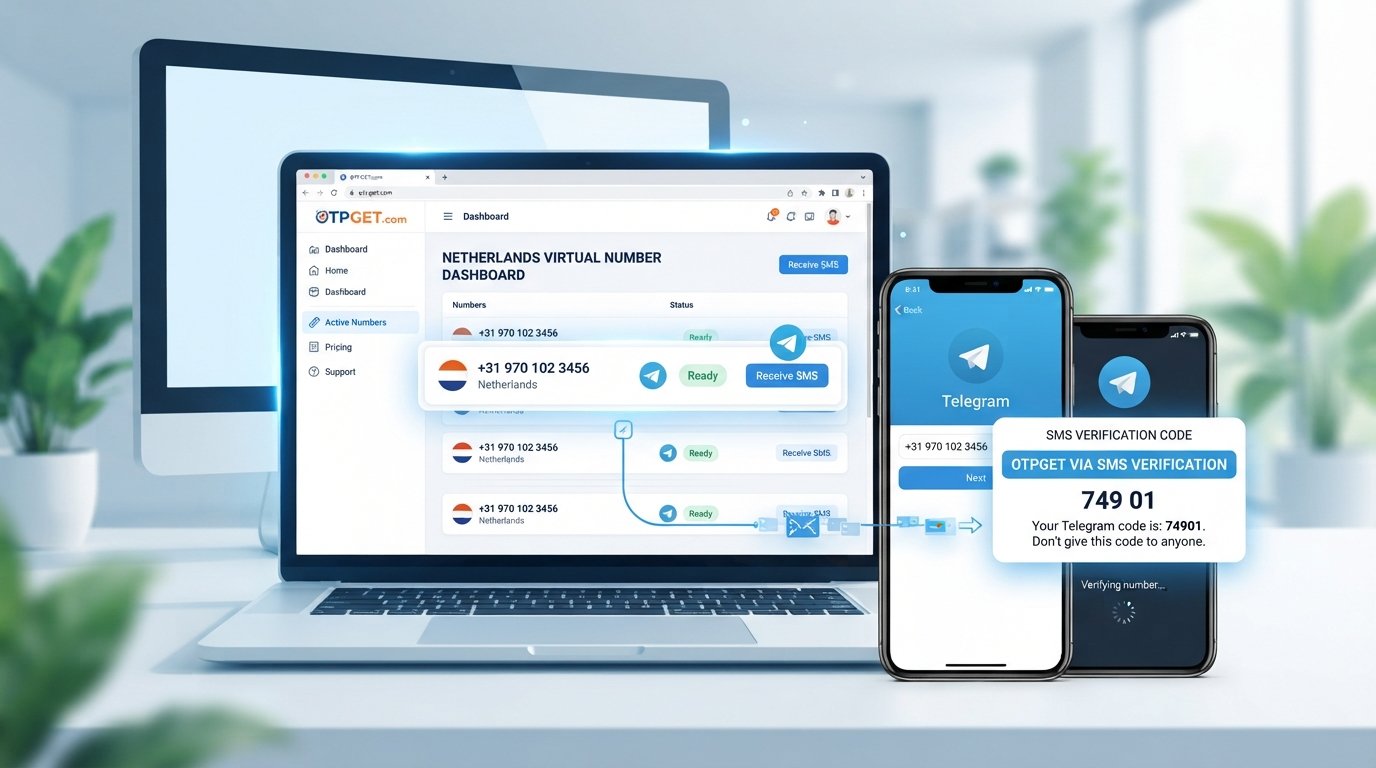 Netherlands Telegram Virtual Number: Complete User Guide Online