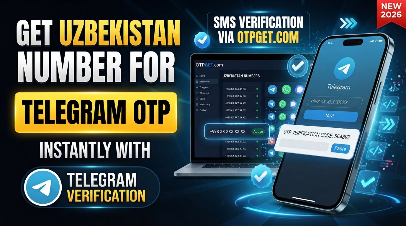 How to Get an Uzbekistan Number for Telegram OTP with OTPGet