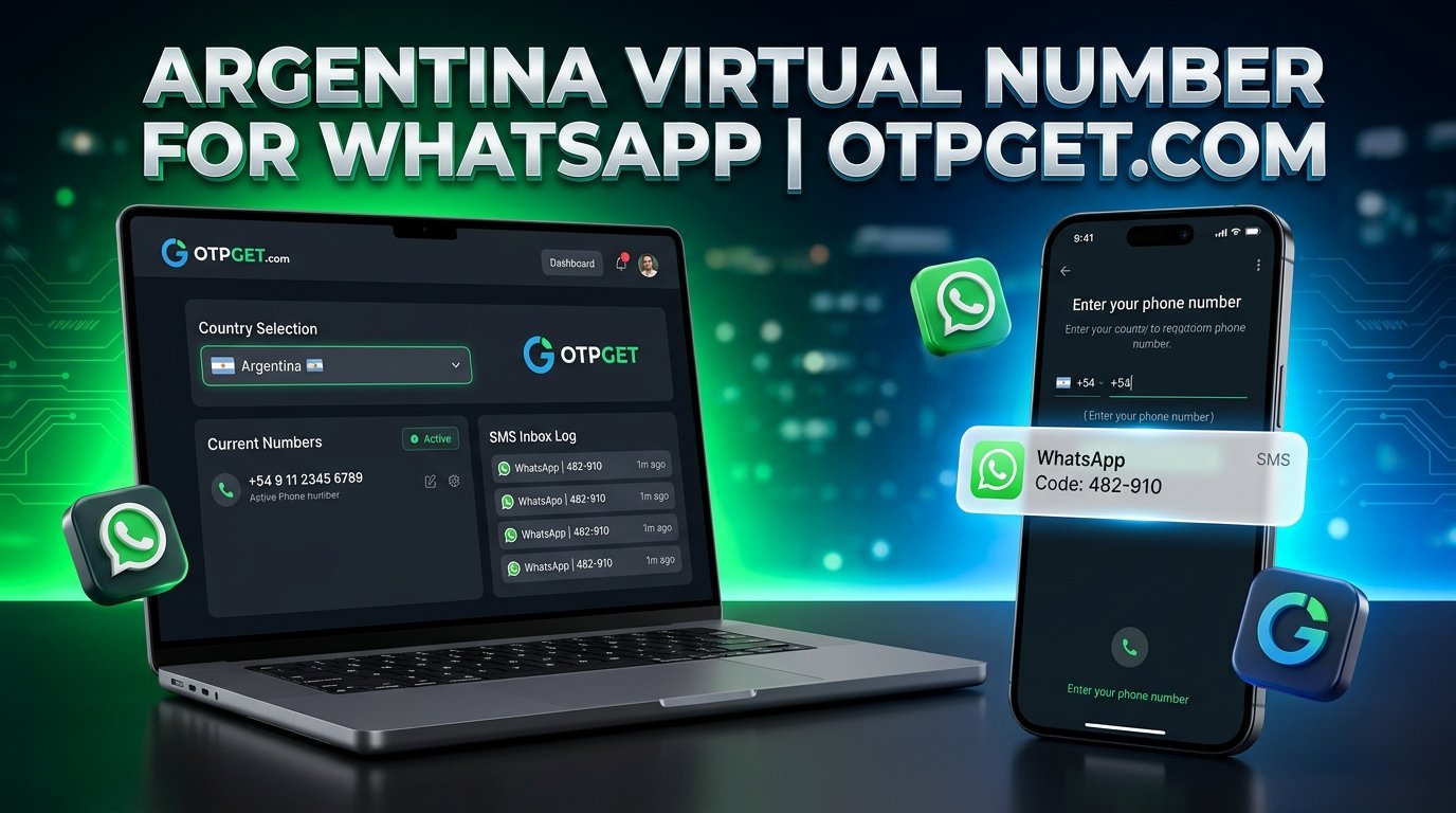 Argentina Virtual Number for WhatsApp: Fast OTP Delivery | OTPGET