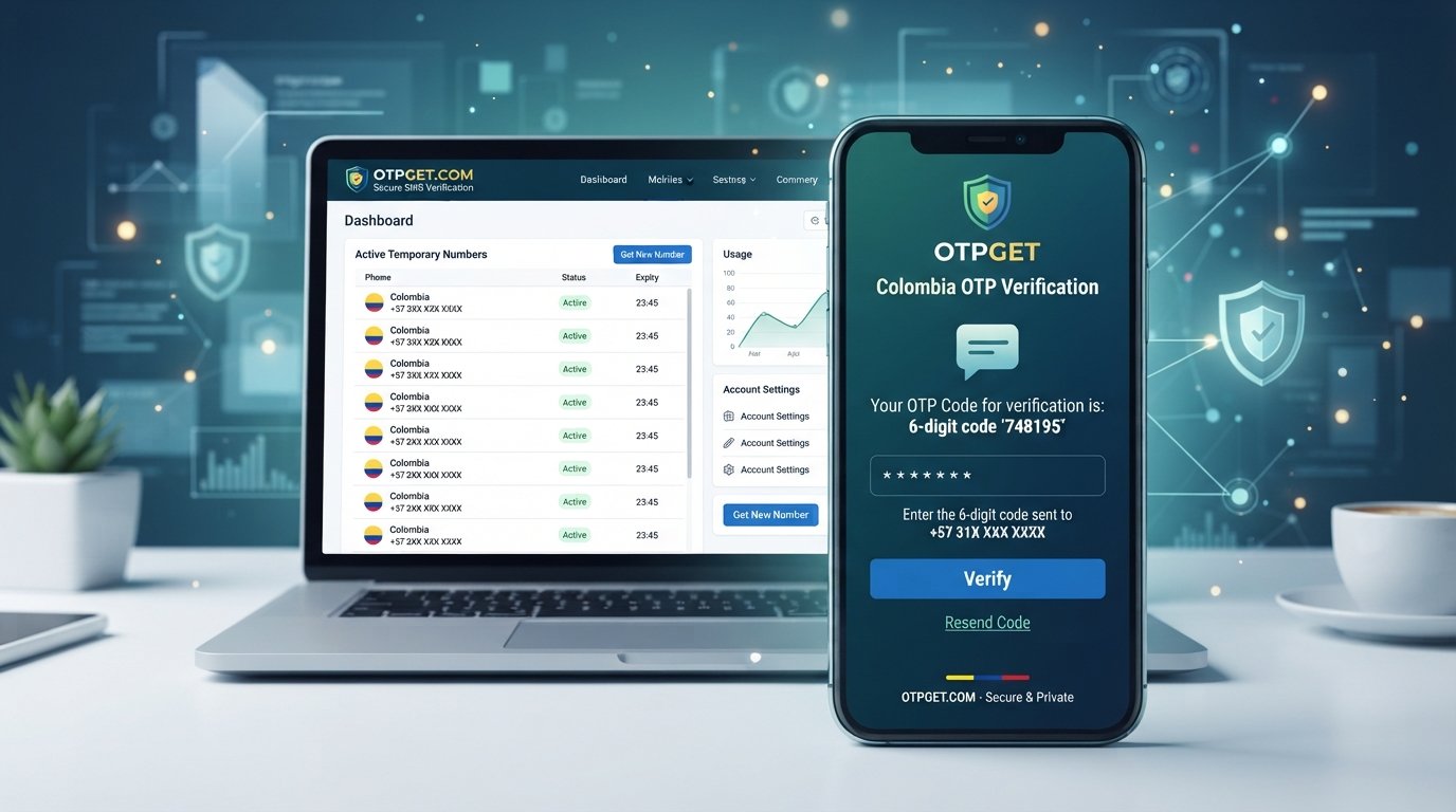 How to Get Colombia Temporary OTP Number — OTPGET Guide Online