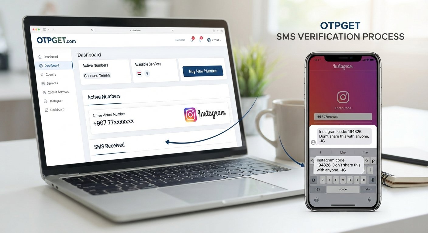 Buy Yemen Number for Instagram Verification Online Now | OTPGet
