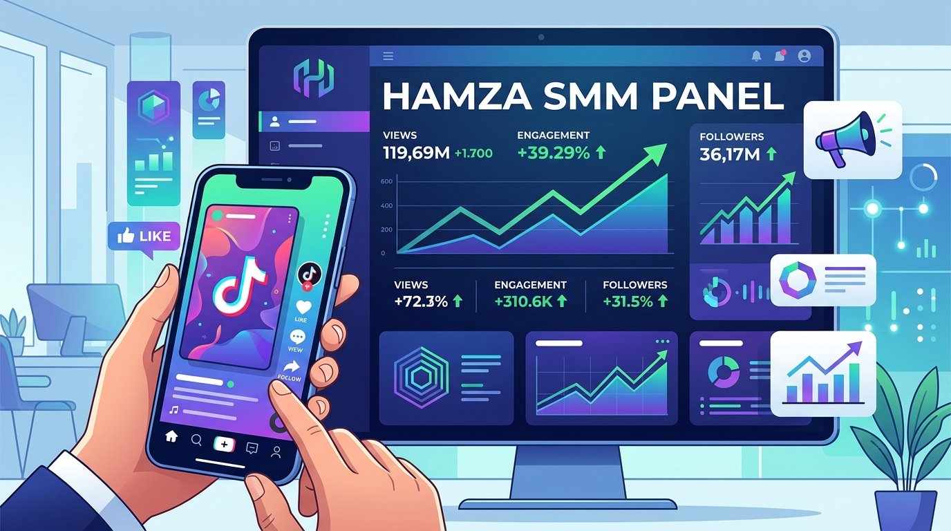 TikTok Marketing Panel for Social Media Promotion | HAMZA SMM