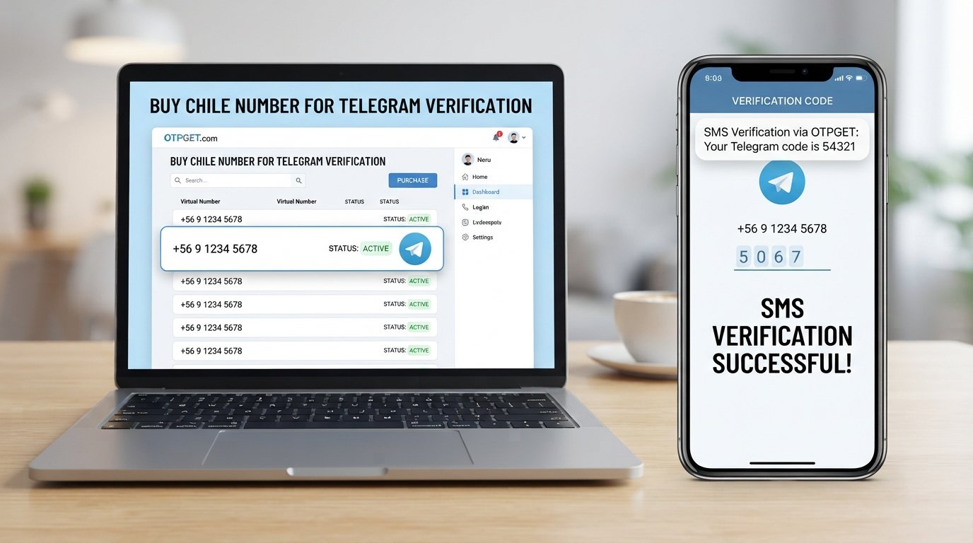 Buy Chile Number for Telegram Verification Online | OTPGET Guide