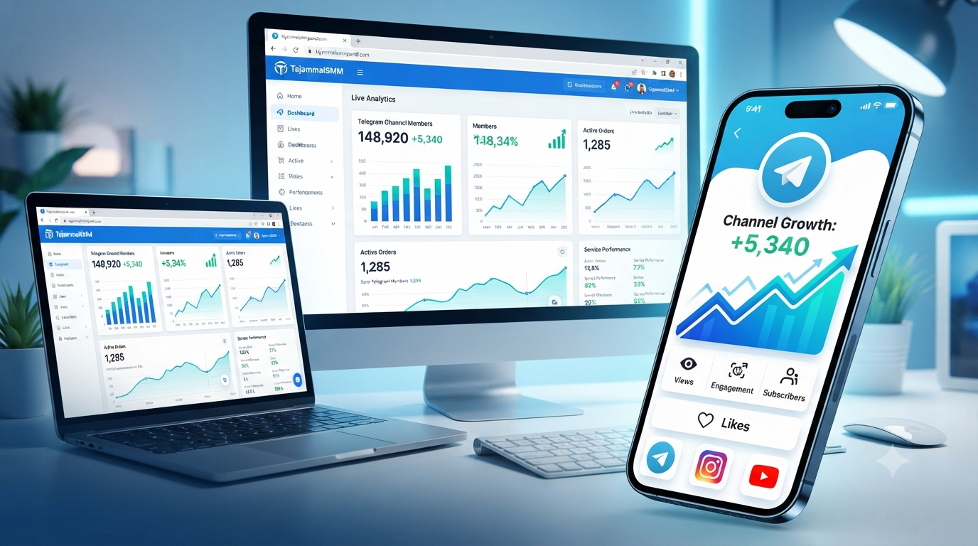 TAJAMMAL SMM PANEL | Best Telegram Channel Members Service