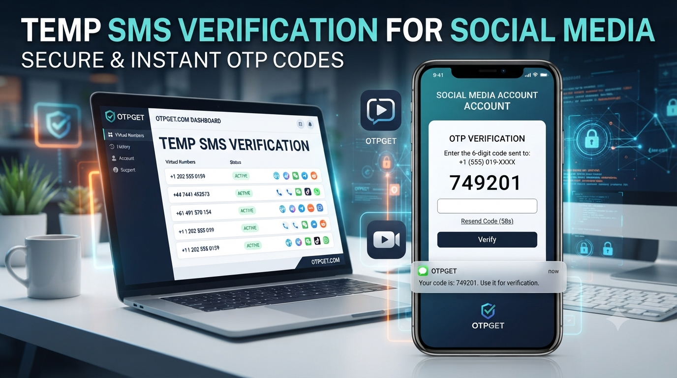 How to Get a Temporary OTP Number for TikTok | OTPGET Guide