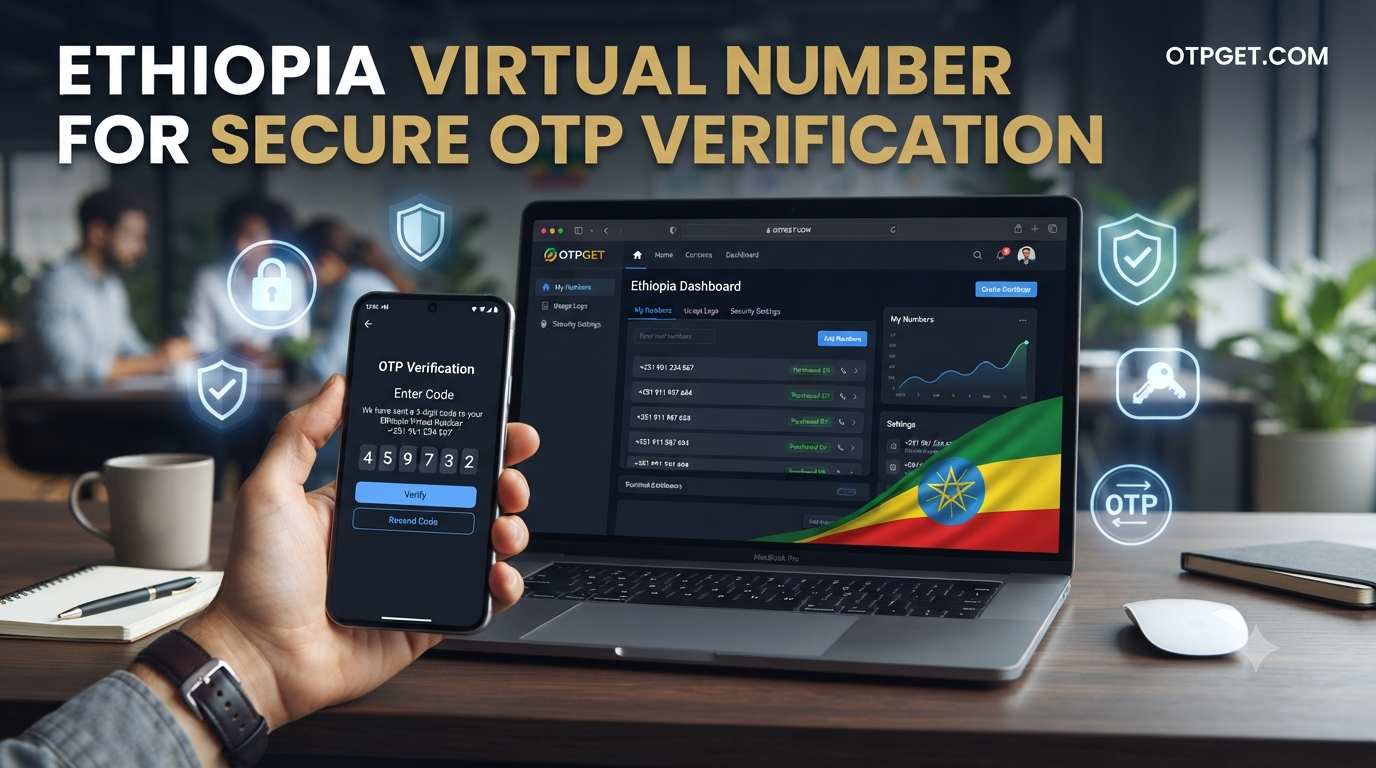 Buy Ethiopia Virtual Number with OTPGET for Easy OTP Verification