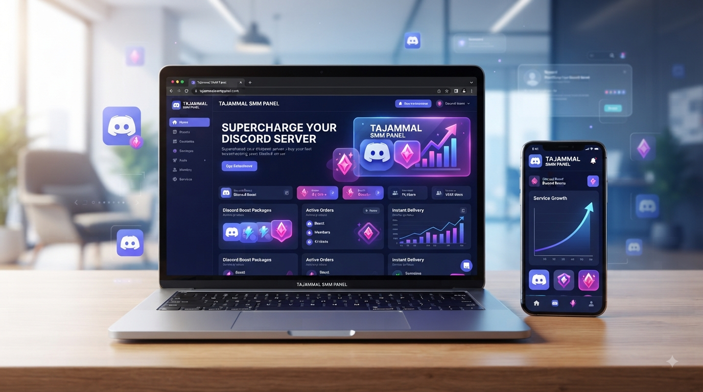 Buy Discord Server Boosts | TAJAMMAL SMM PANEL - Fast & Eas