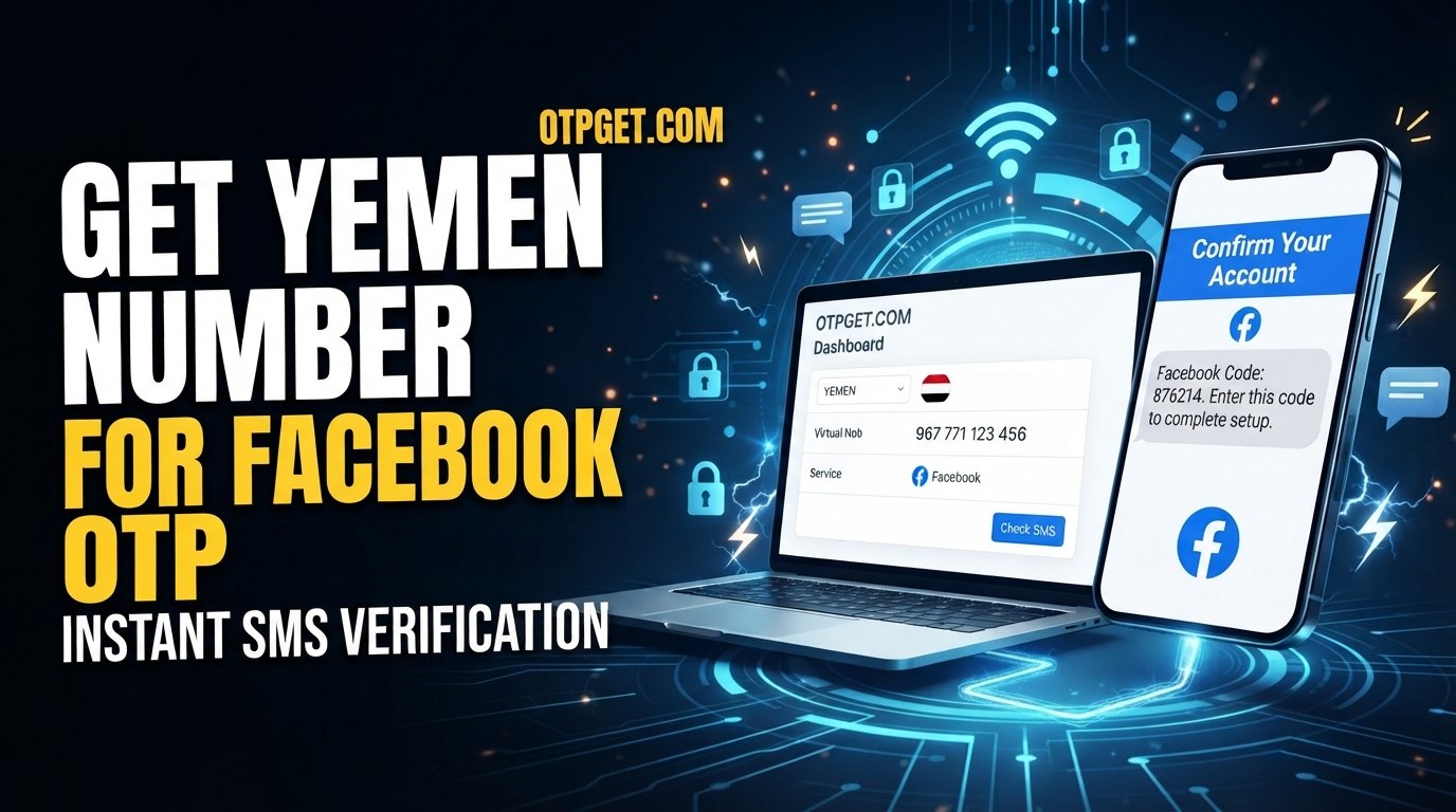 How to Get Yemen Number for Facebook OTP — OTPGet