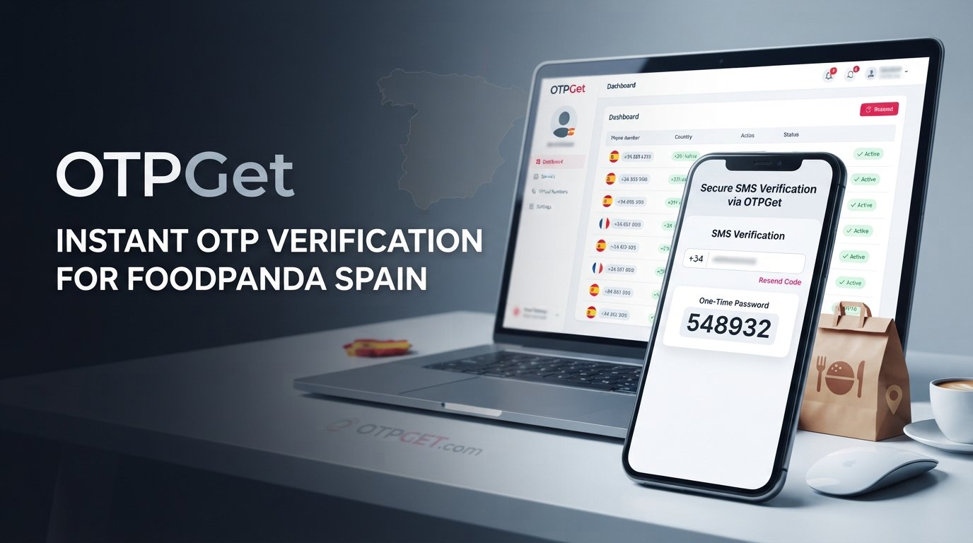 Buy Virtual Number for Foodpanda Spain: OTPGet Complete Guide
