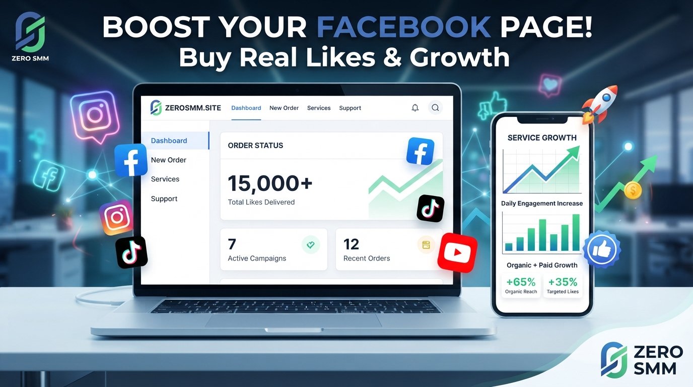 Buy Facebook Page Likes | Grow Social Proof with ZERO SMM Today