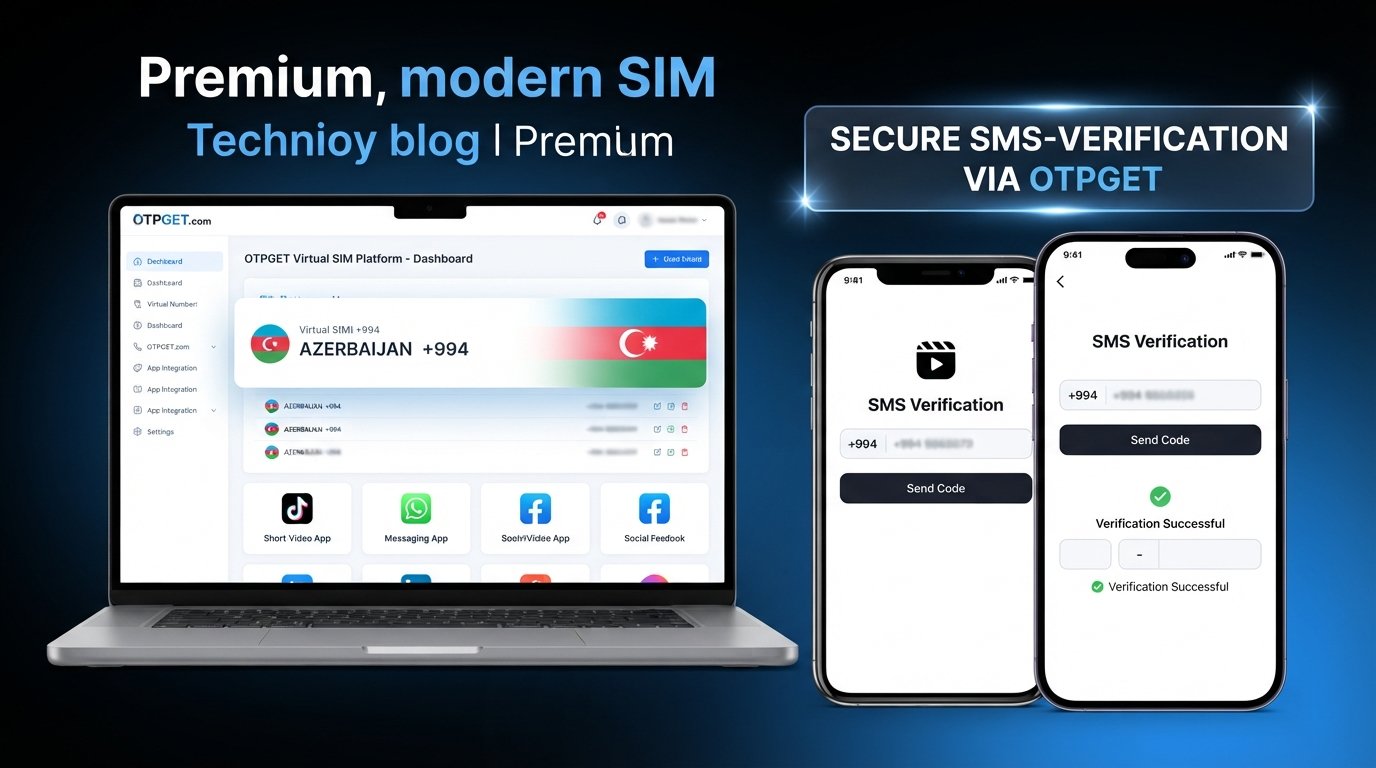 TikTok Verification Azerbaijan Without SIM: Use OTPGet Guide