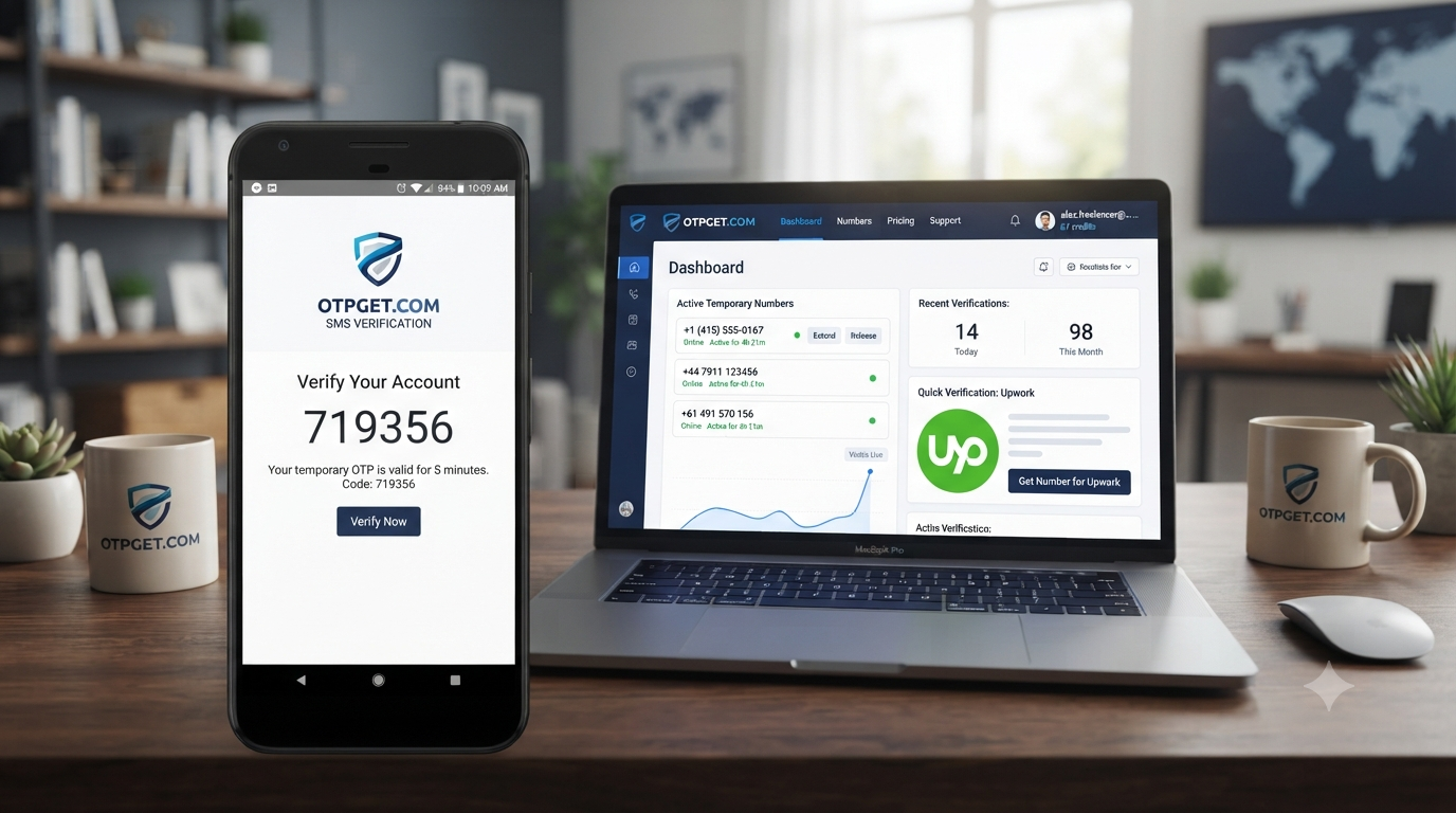 How to Get a Temporary OTP Number for Upwork with OTPGet Guide