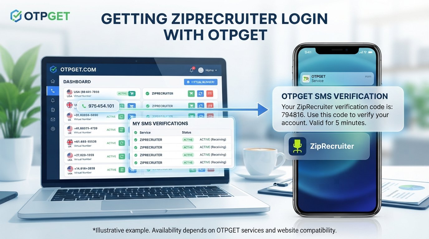 ZipRecruiter Login Without Phone Number: Safe OTP Verification