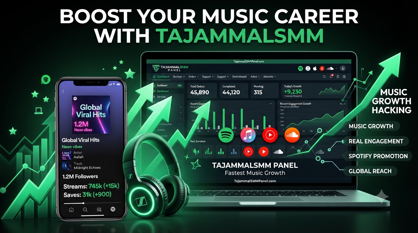 Buy Spotify Playlist Followers with TAJAMMAL SMM PANEL