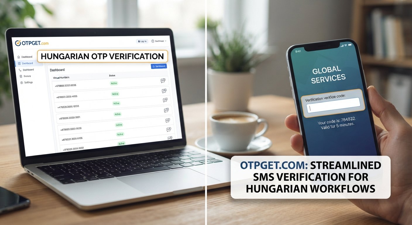 How to Receive Hungarian OTP Codes Online Safely With OTPGET