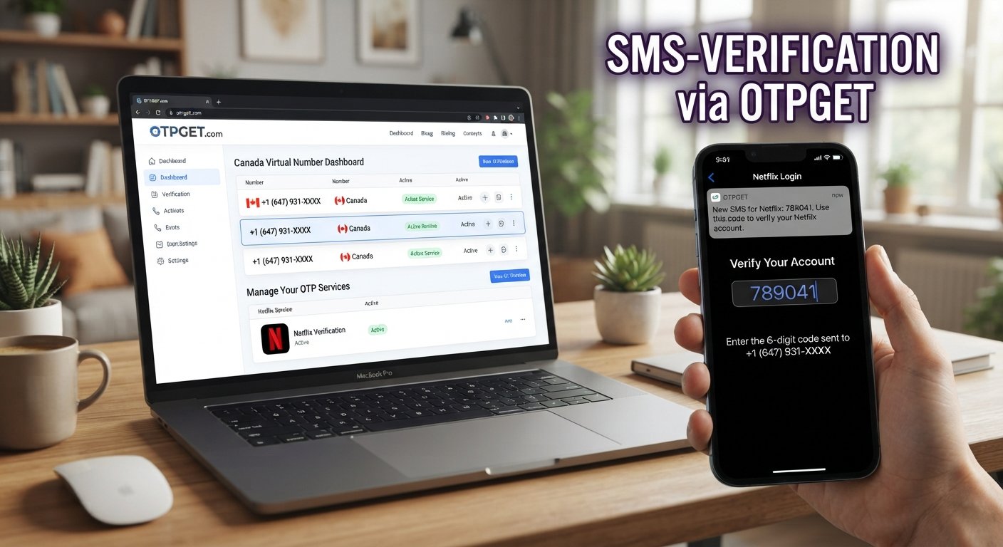 How to Get a Canada Number for Netflix Verification with OTPGET