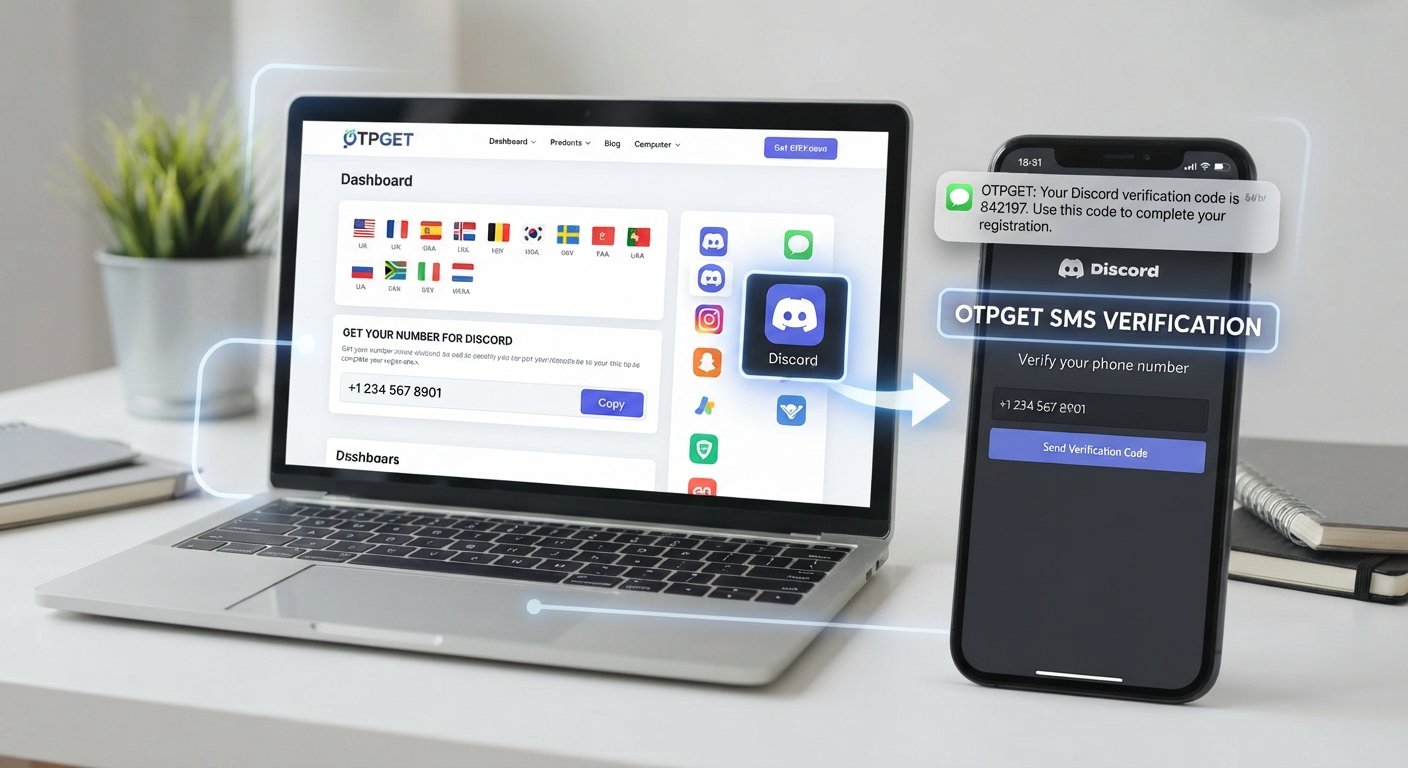 Need a Discord Verification Code? Get a Number on OTPGET Now
