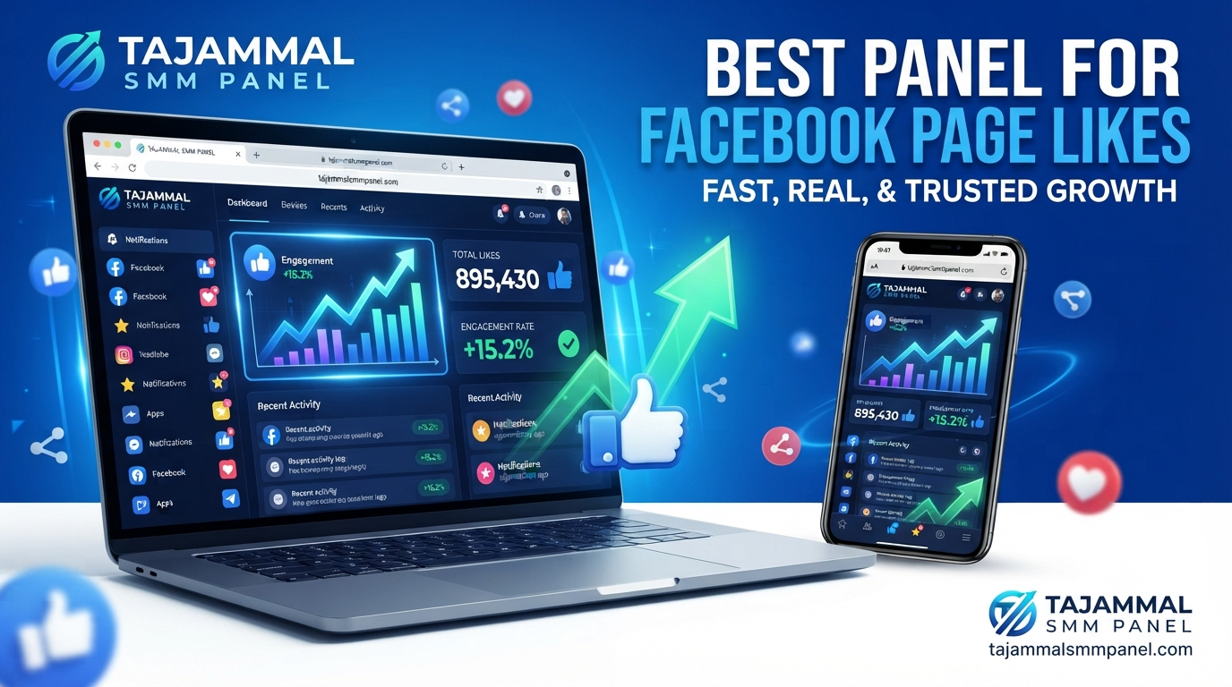 Best Panel for Facebook Page Likes | TAJAMMAL SMM PANEL
