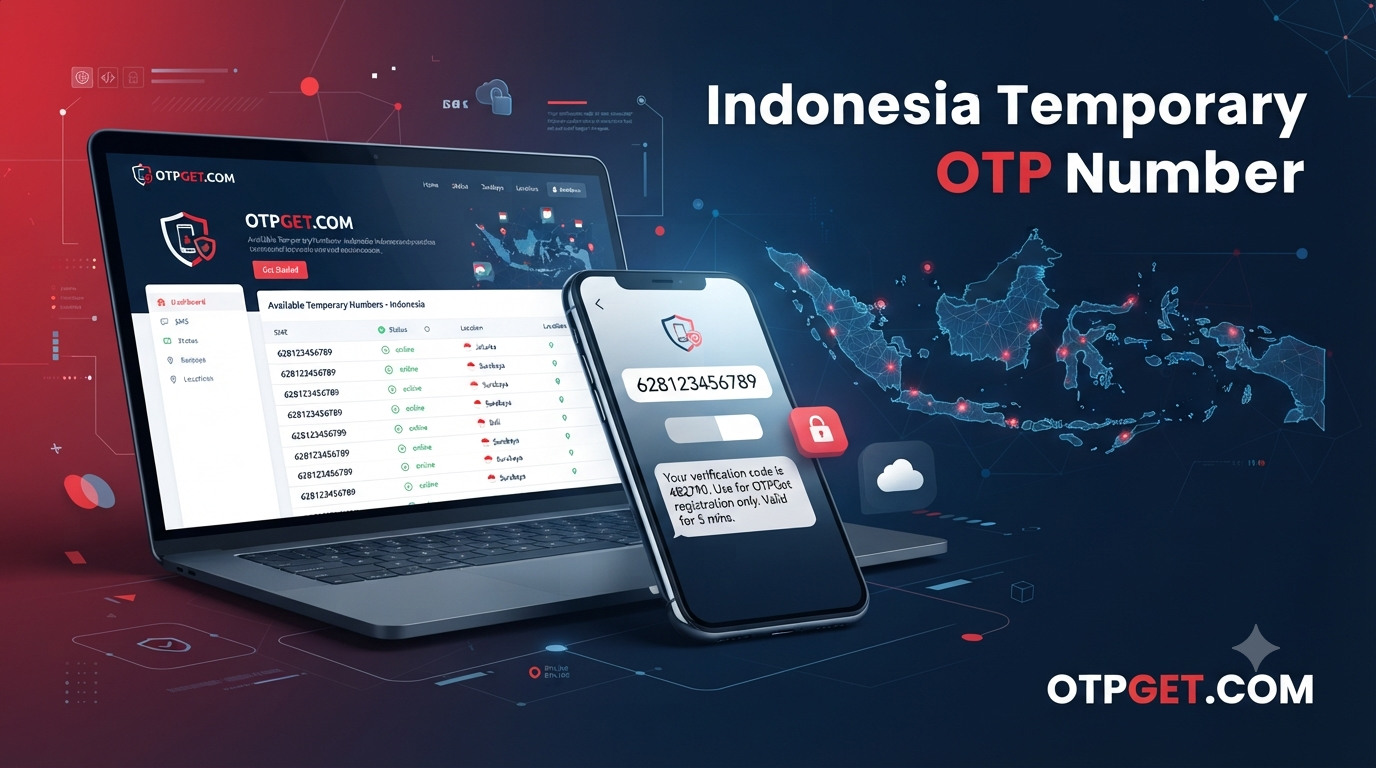 How to Get an Indonesia Temporary OTP Number Online with OTPGet