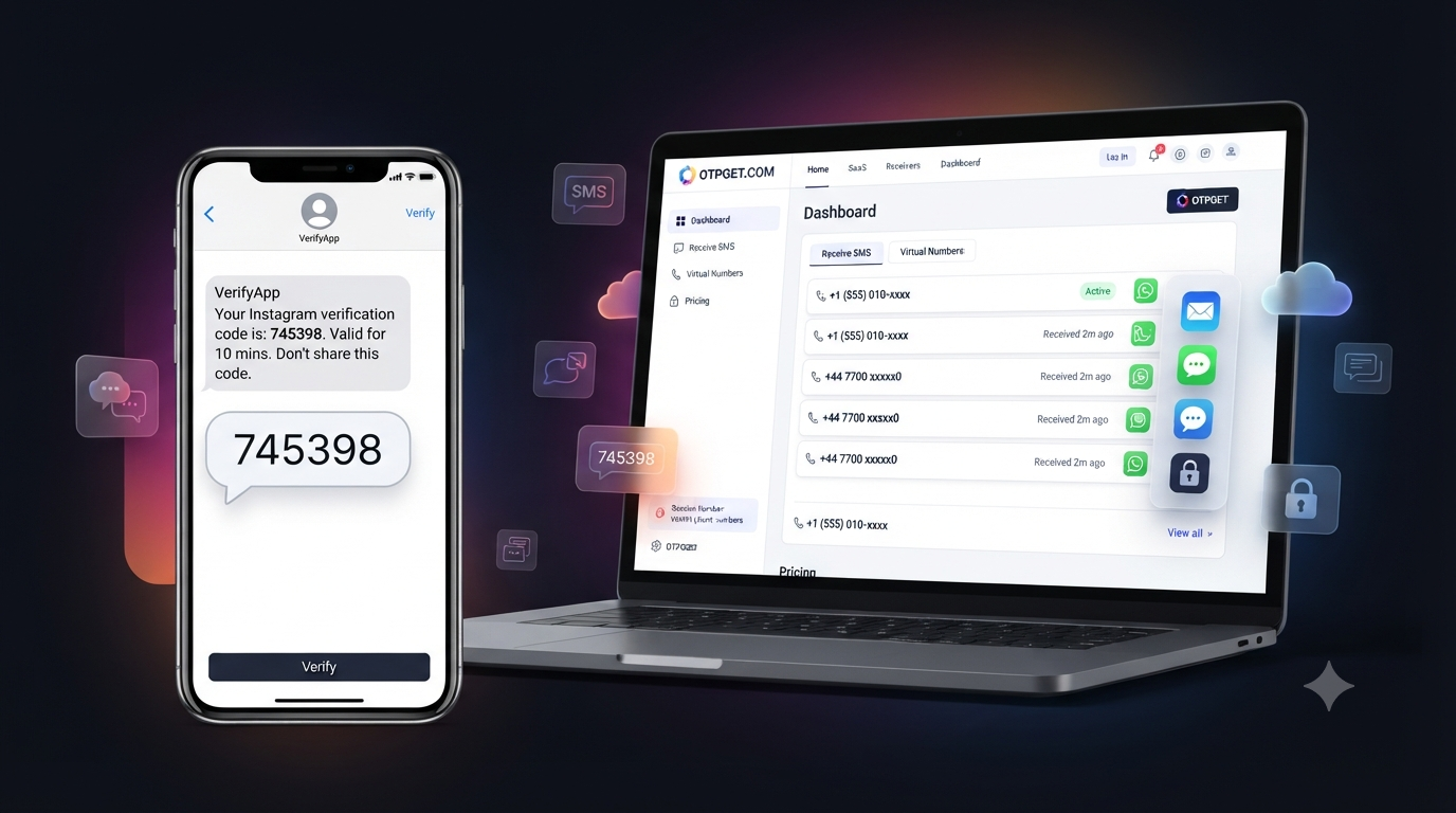 Instagram SMS Verification Using Temporary Number | OTPGET