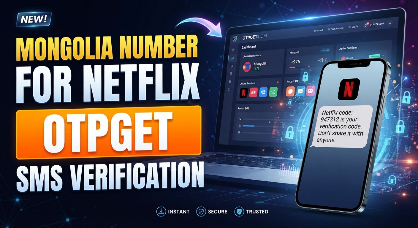 How to Get a Mongolia Number for Netflix Verification with OTPGET
