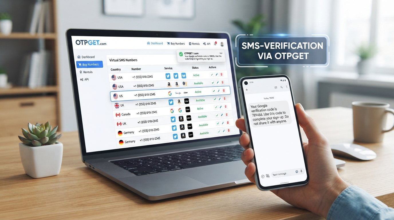 Buy SMS Numbers Online | OTPGET Virtual SMS Number Online Service