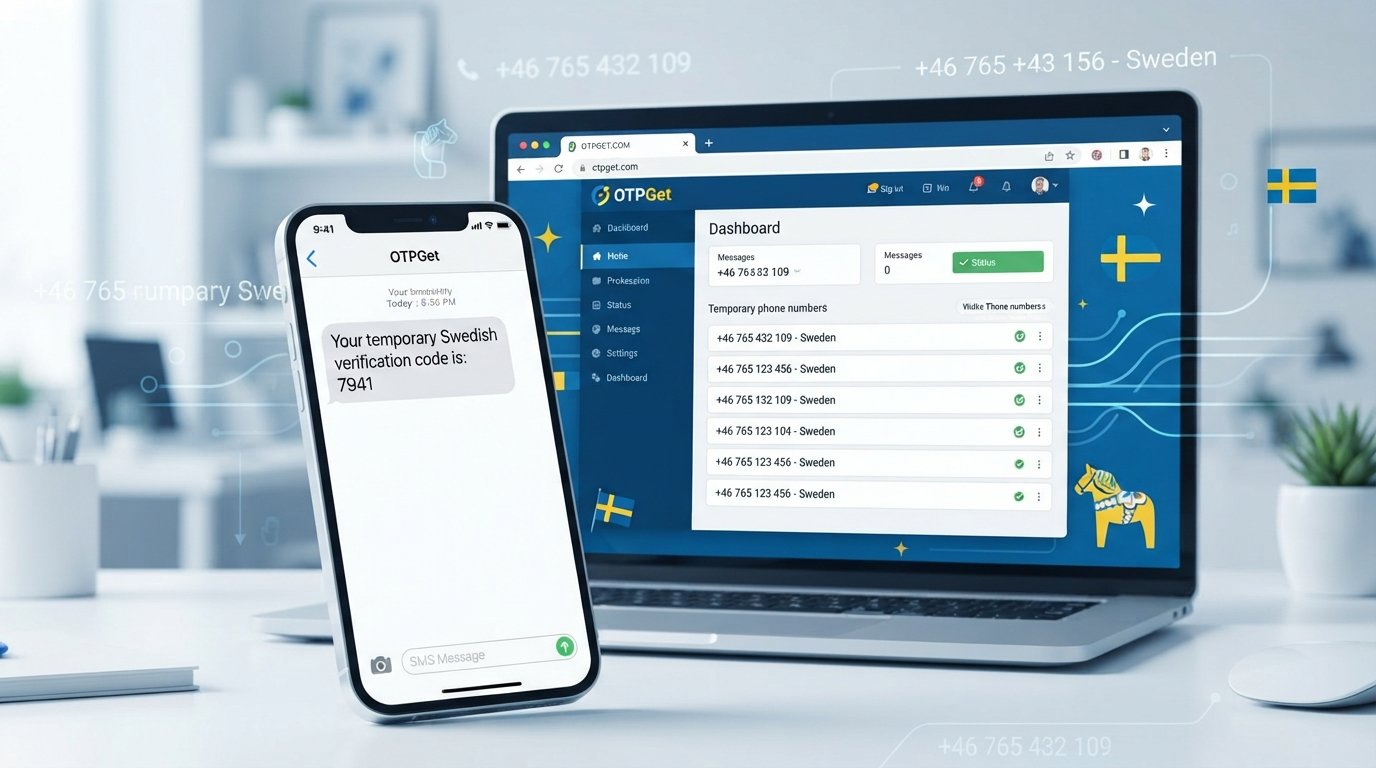 How to Get a Sweden Temporary OTP Number Online Securely — OTPGet