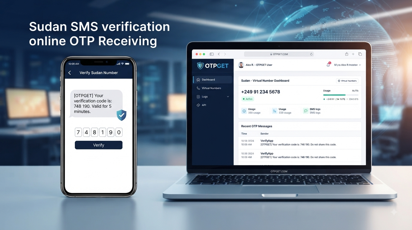 Sudan Number SMS Verification: Complete OTPGET Guide Online