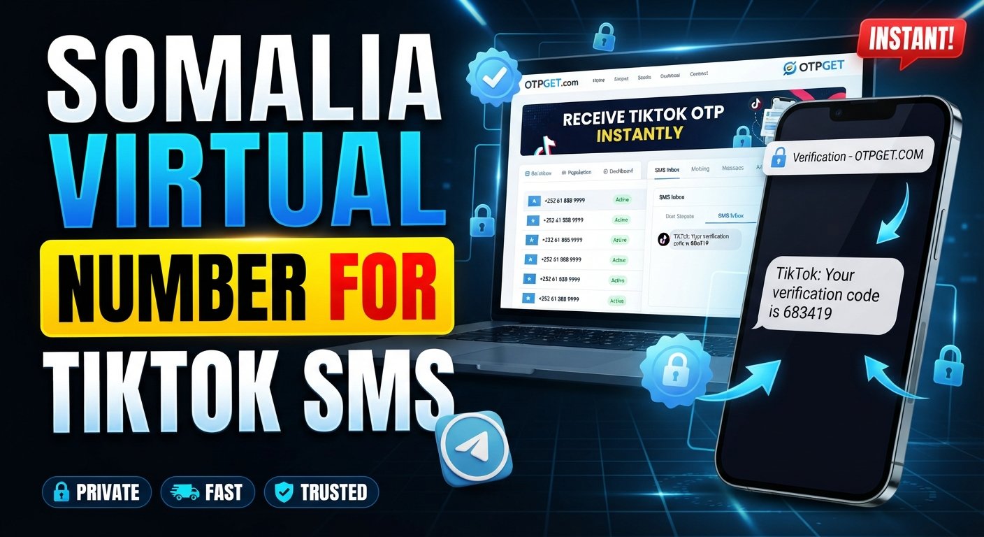Somalia Virtual Number for TikTok SMS — Practical OTPGet Guide