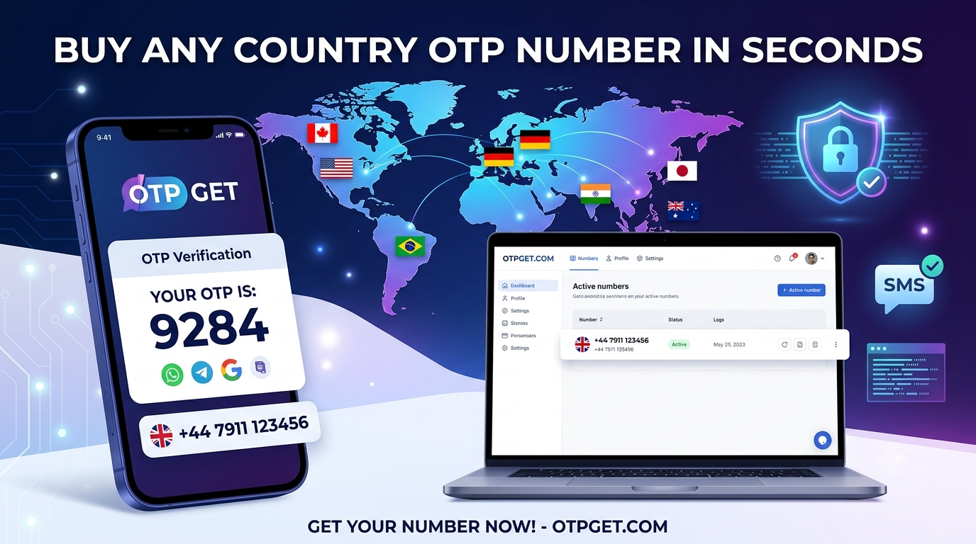 OTP Get — Buy Any Country OTP Number in Seconds | OTPGET