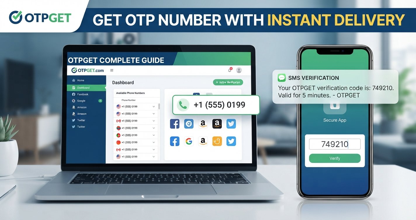Get OTP Number With Instant Delivery – OTPGET Complete Guide