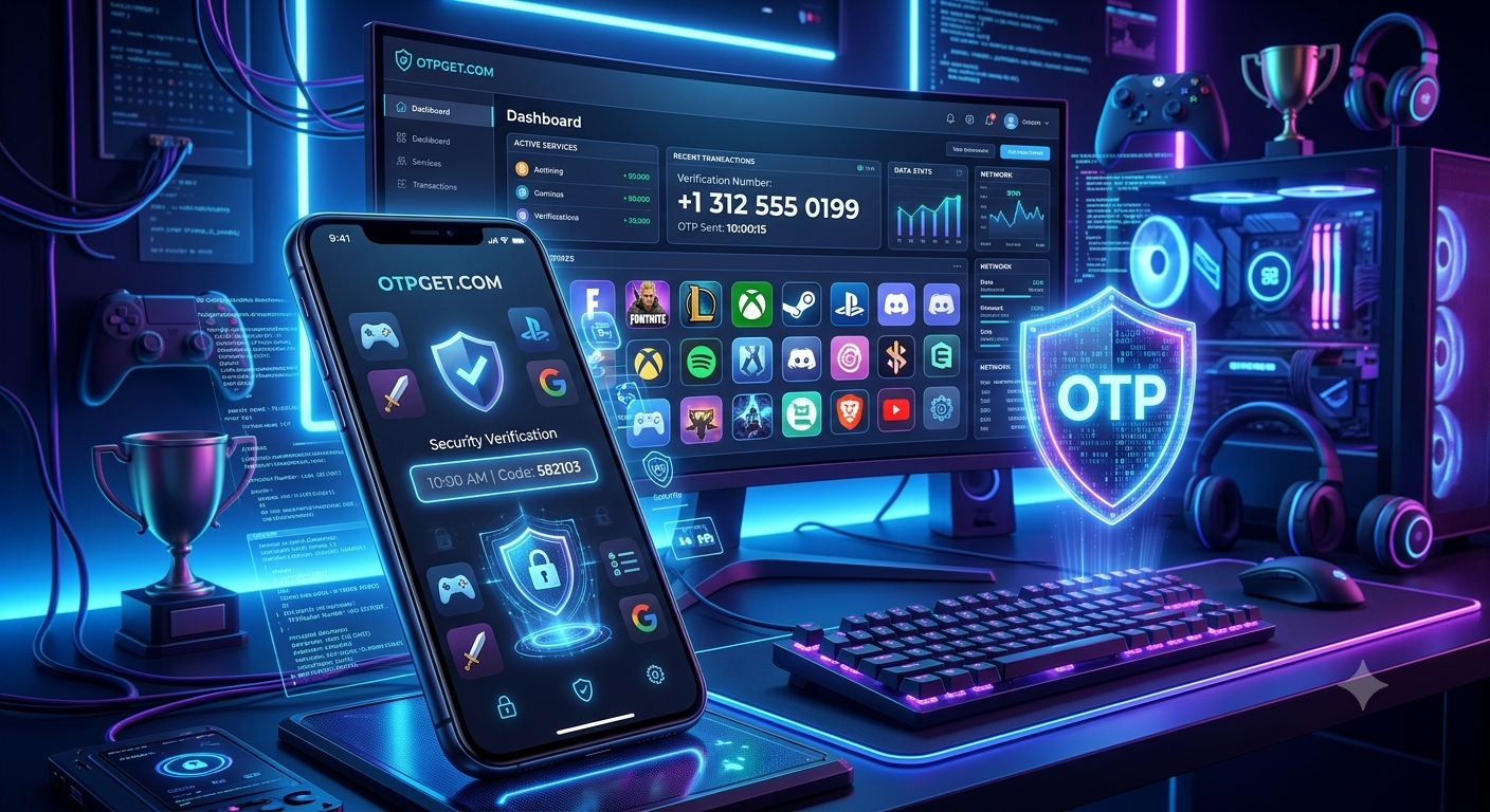Gaming Apps Verification with OTPGET: Fast, Secure & Reliable OTP