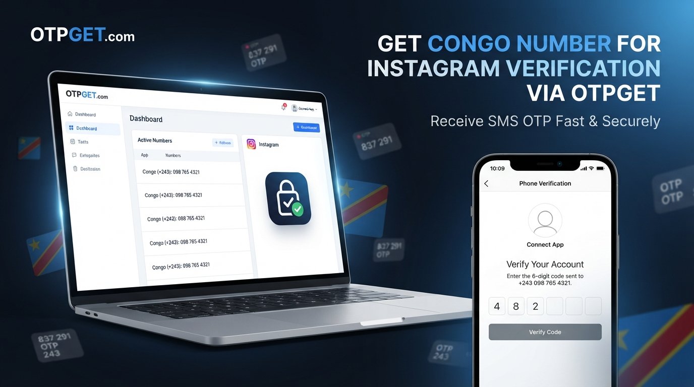 Buy Congo Number for Instagram Verification — OTPGet