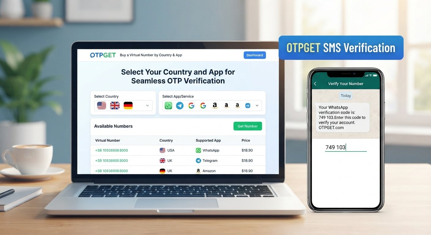 Buy a Number by Country and App with OTPGET | Complete Guide