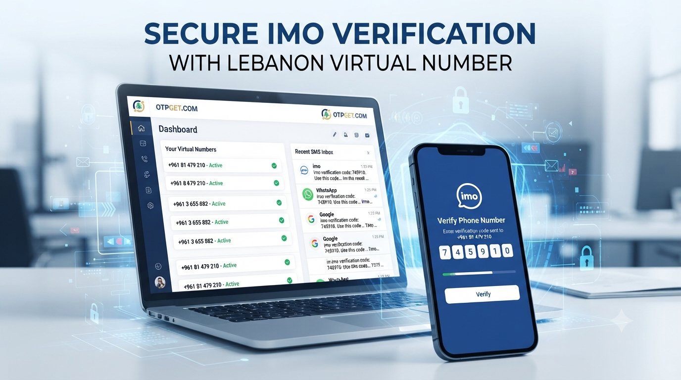 Get imo Lebanon Number Using OTPGET to Receive OTP Online Now