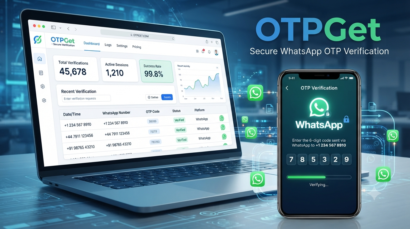 Get OTP Number for WhatsApp Verification — OTPGet | Fast OTP