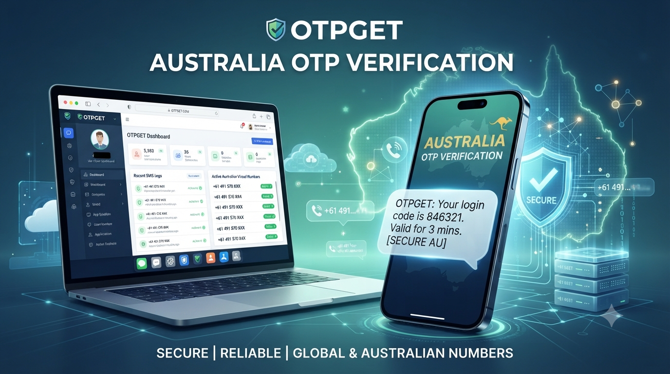 Get OTP Number for Australia Easily with OTPGET Secure Service