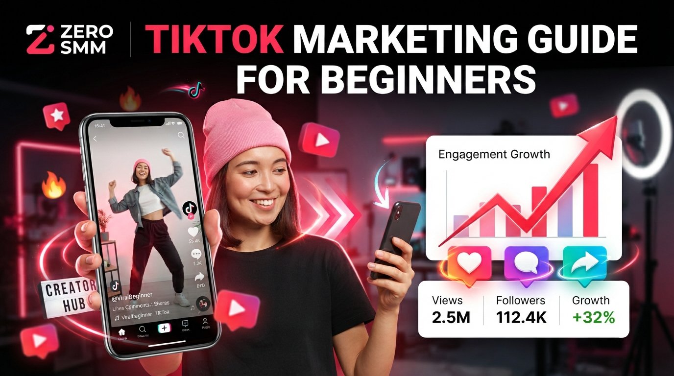 TikTok Marketing Guide for Beginners: Tips to Grow Smarter