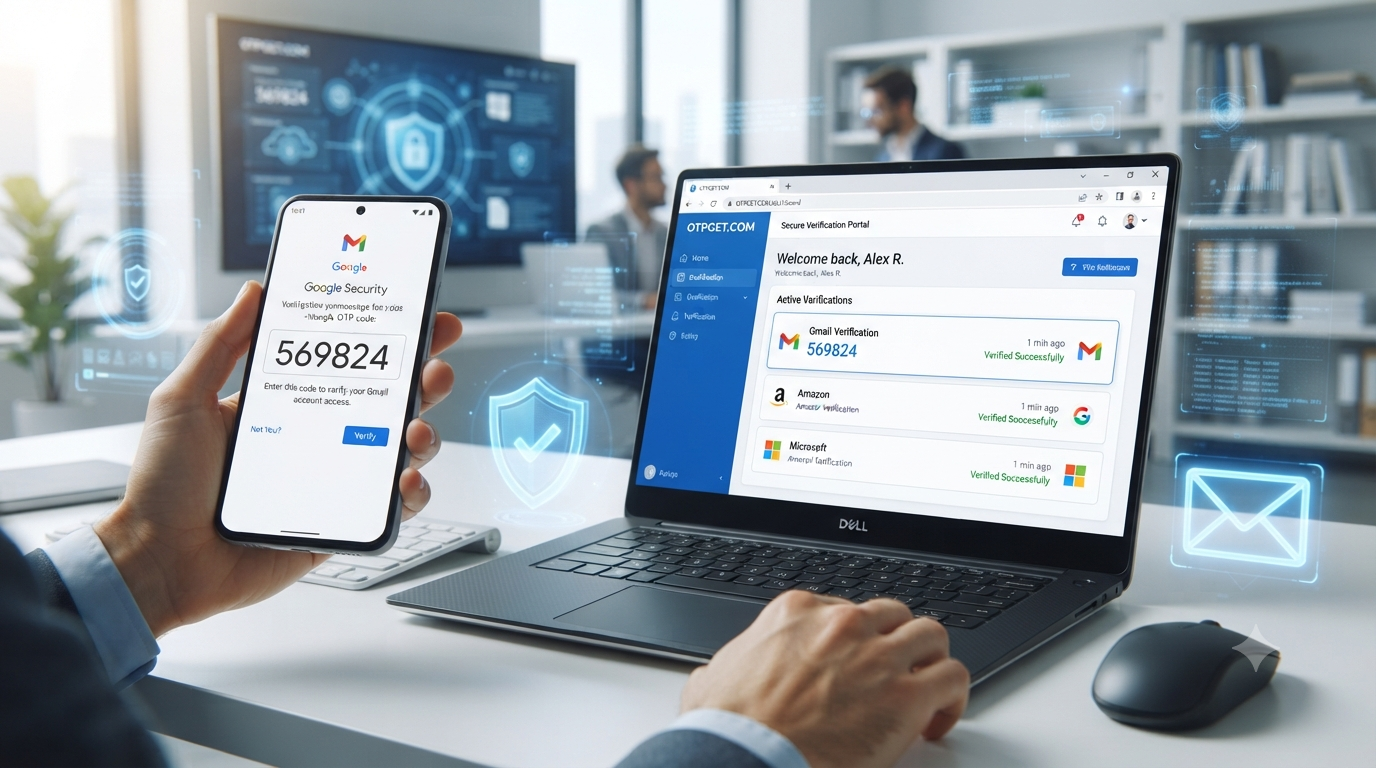 Gmail OTP Number OTPGET: Secure Online OTP Verification Solution