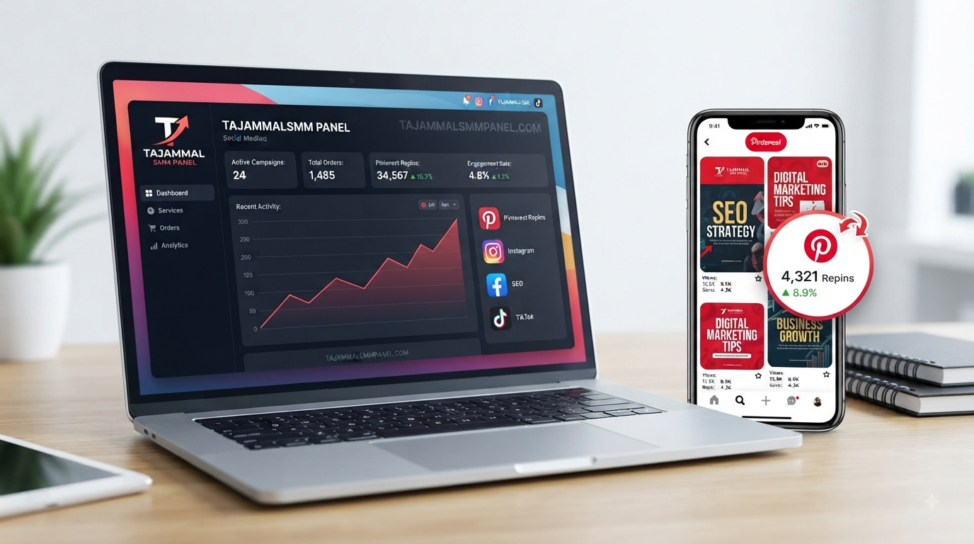 Buy Pinterest Repins with TAJAMMAL SMM PANEL for Growth Today