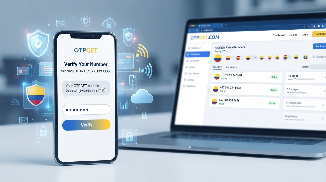 How to Get Colombia Temporary OTP Number — OTPGet