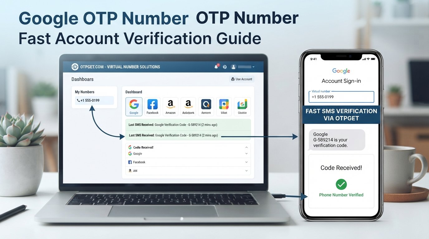 Google OTP Number – Fast Account Verification Guide | OTPGET
