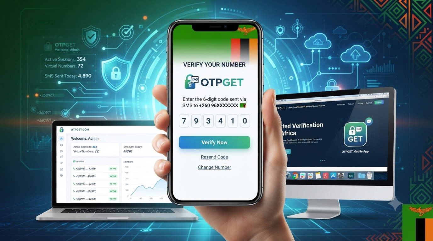 Temporary Number Zambia: Get Secure OTP Codes with OTPGET Fast