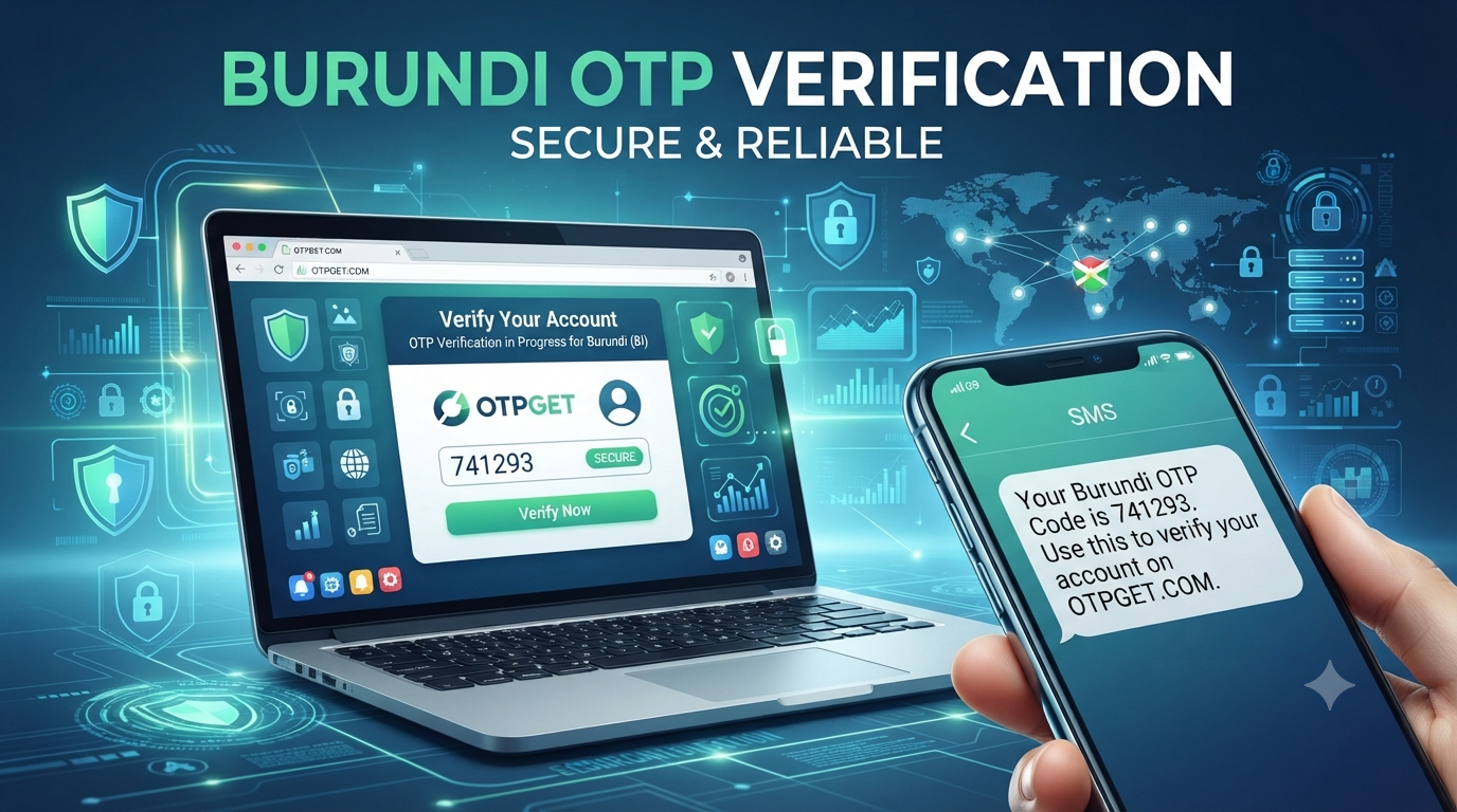 Burundi Virtual Number for OTP Verification — OTPGet Services